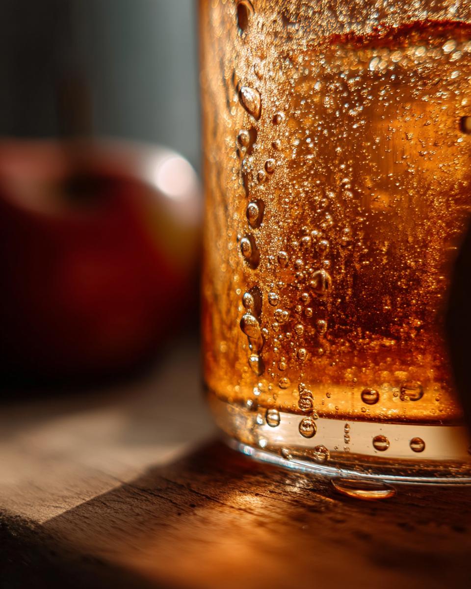 Apple Cinnamon Fizz Mocktail – Spiced apple juice topped with soda and a hint of cinnamon. - detail 3