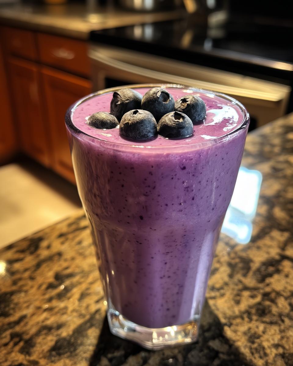 Banana & Blueberry Breakfast Smoothie - detail 2