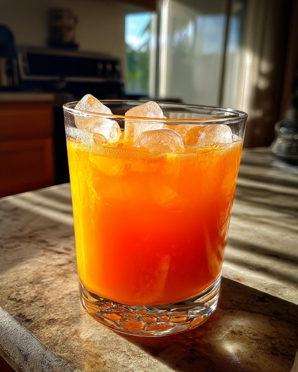 Carrot Ginger Cooler Mocktail – Earthy carrot juice with zesty ginger and lemon over ice. - detail 5