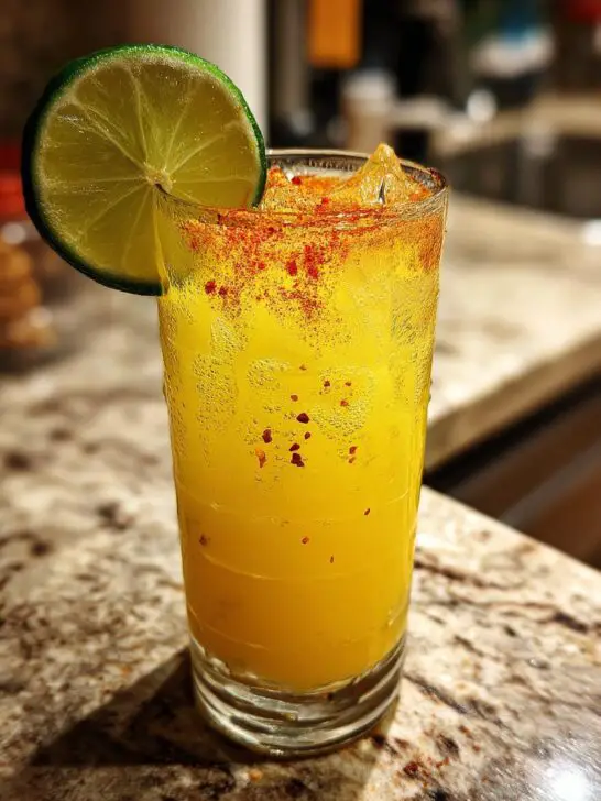 Chili Pineapple Punch Mocktail – Sweet pineapple juice spiced up with chili and a dash of lime.