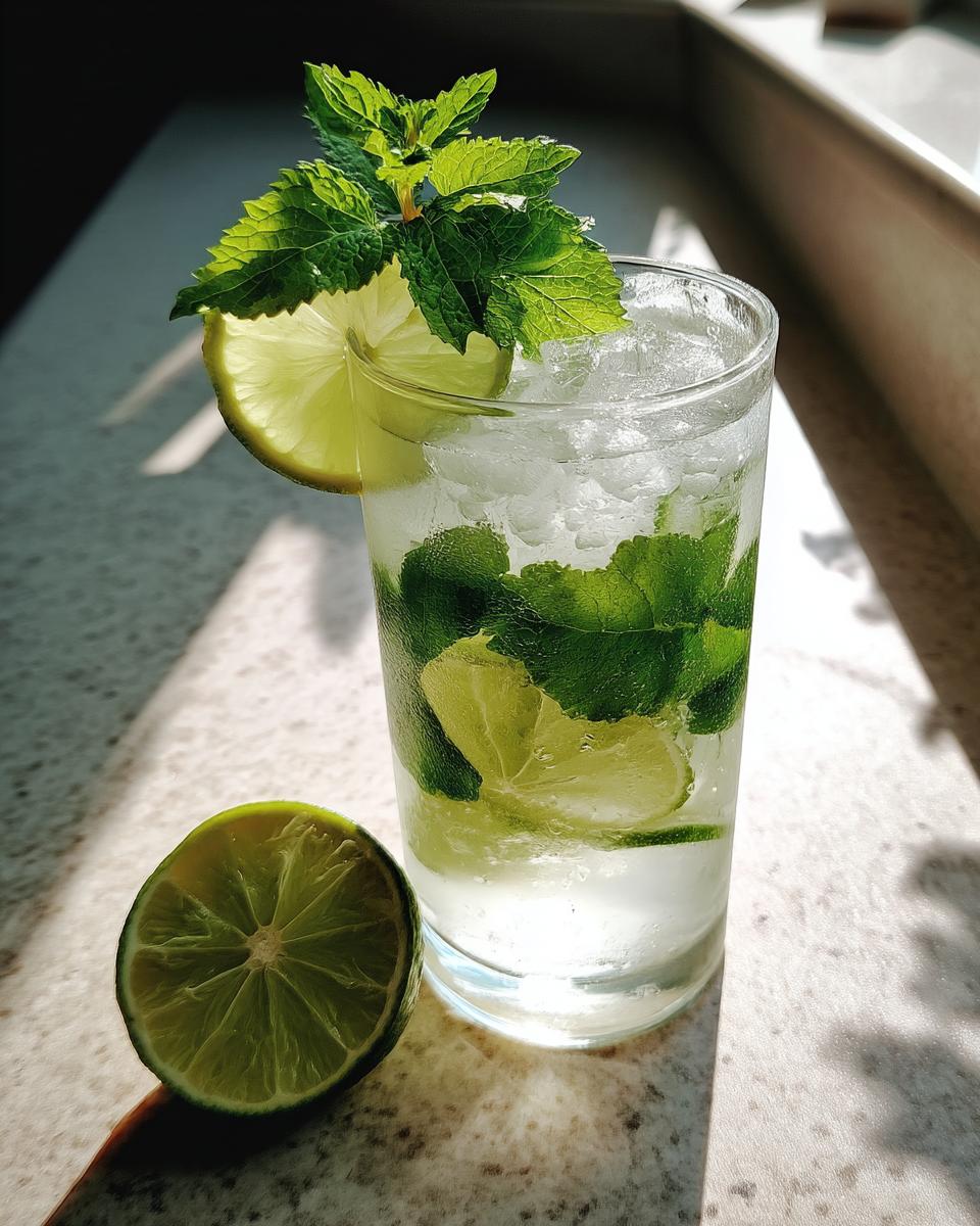 Coconut Lime Mojito Mocktail – Coconut water, lime, and mint for a tropical, hydrating drink. - detail 4