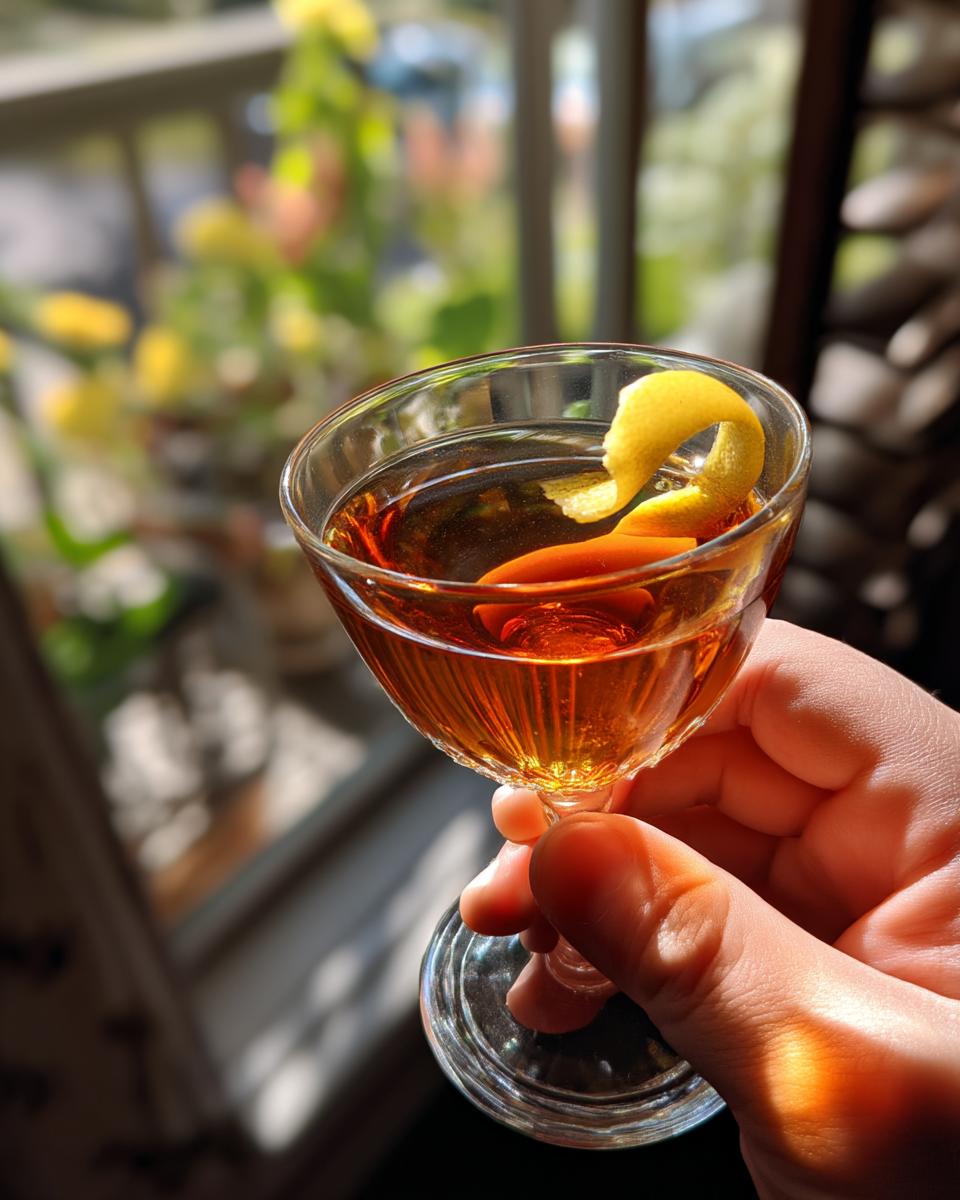 New Orleans Sazerac Cocktail with Absinthe Rinse and Rye - detail 5