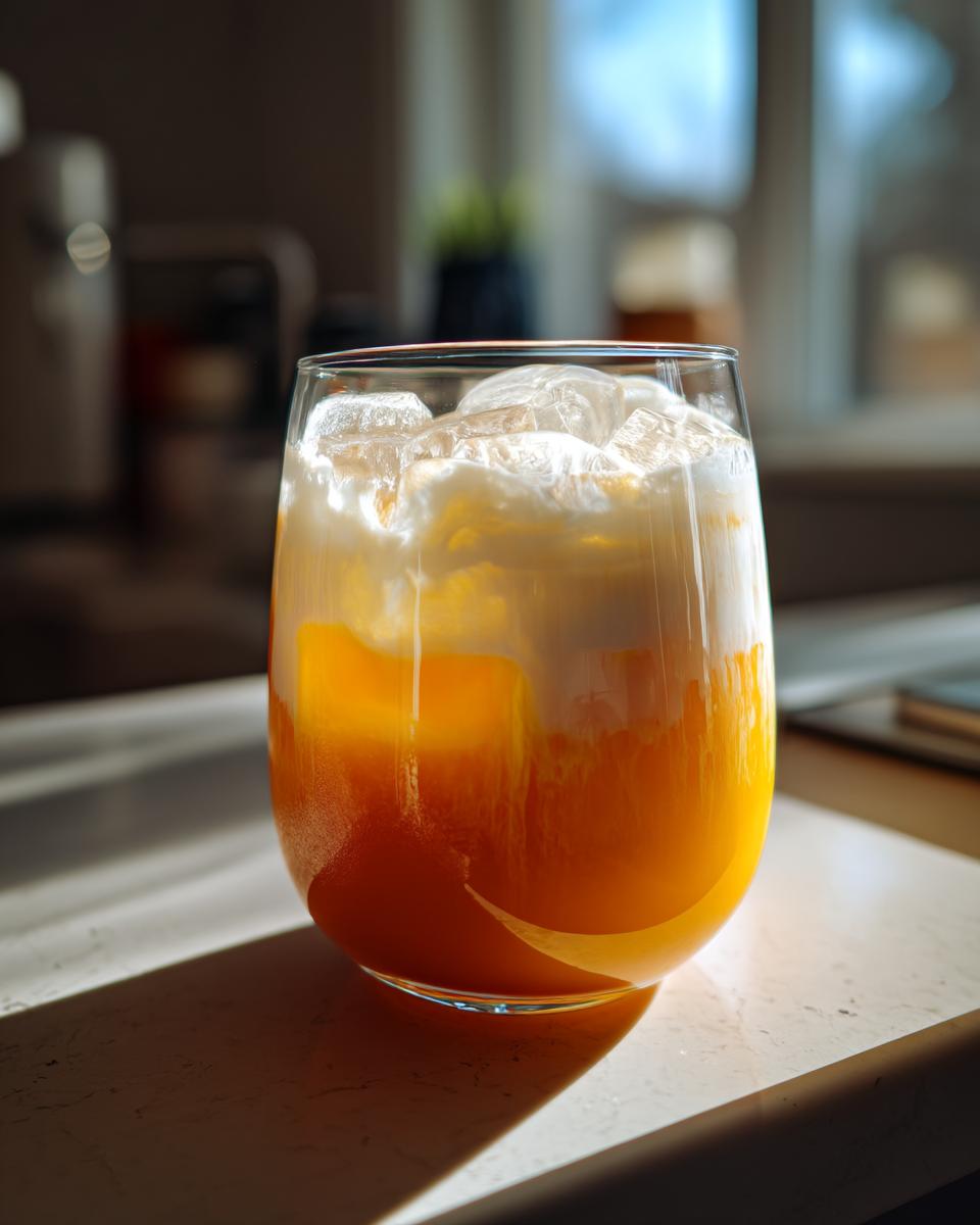 Orange Vanilla Cream Mocktail – Creamy orange soda-style mocktail with a touch of vanilla. - detail 1