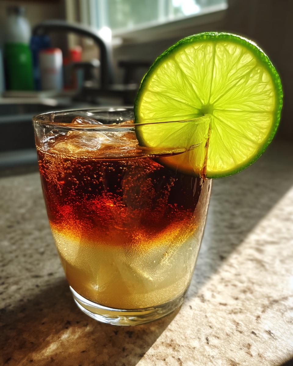 Stormy Dark 'n' Stormy Cocktail with Dark Rum and Lime - detail 3