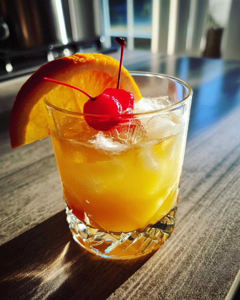 Tart Amaretto Sour Cocktail with Almond Liqueur and Lemon - detail 2