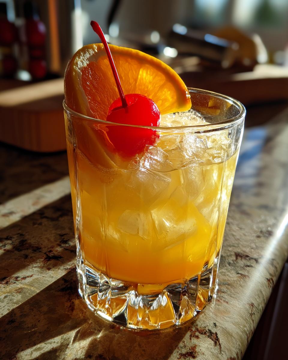 Tart Amaretto Sour Cocktail with Almond Liqueur and Lemon - detail 4