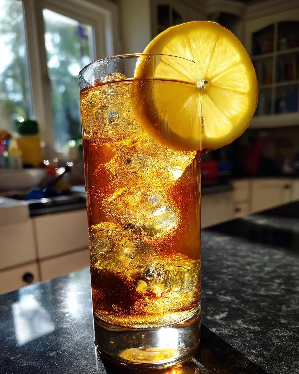 Ultimate Long Island Iced Tea Cocktail with Five Spirits - detail 1