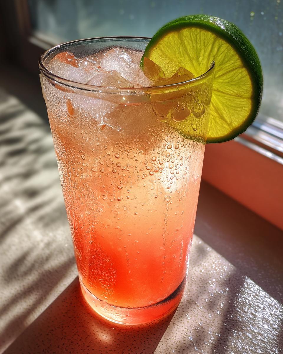 Zesty Paloma Cocktail with Grapefruit Soda and Tequila - detail 3