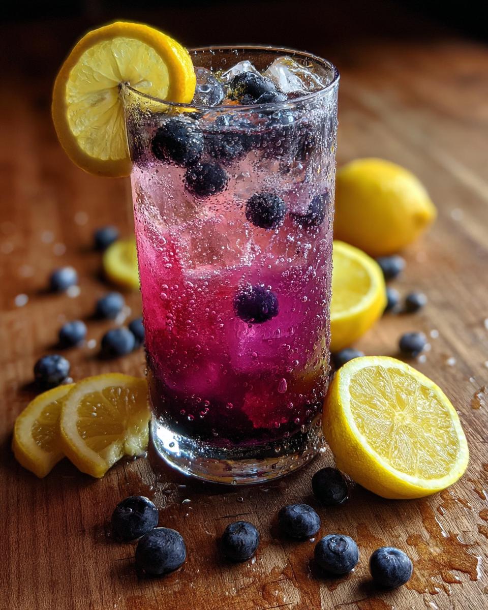 4th of July Blueberry Lemonade Sparkler - detail 1