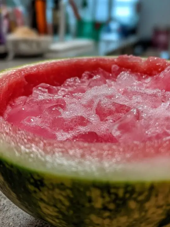 4th of July Giant Watermelon Margarita Bowl