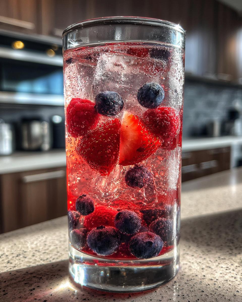 4th of July Sparkling Berry Lemonade - detail 2