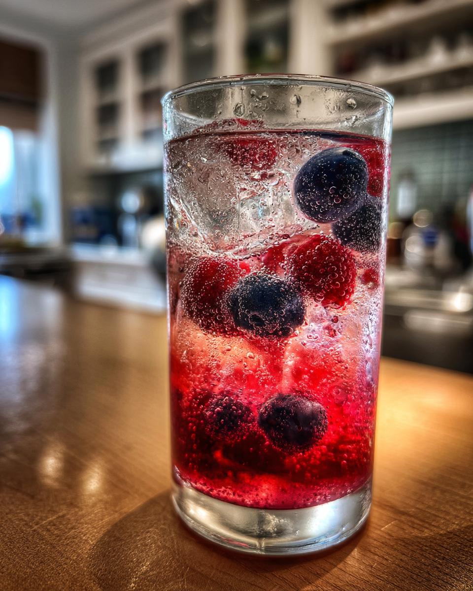 4th of July Sparkling Berry Lemonade - detail 3