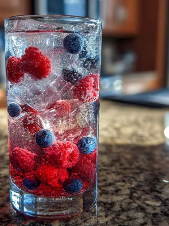 4th of July Sparkling Berry Lemonade