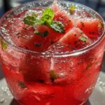 4th of July Watermelon Chia Fresca