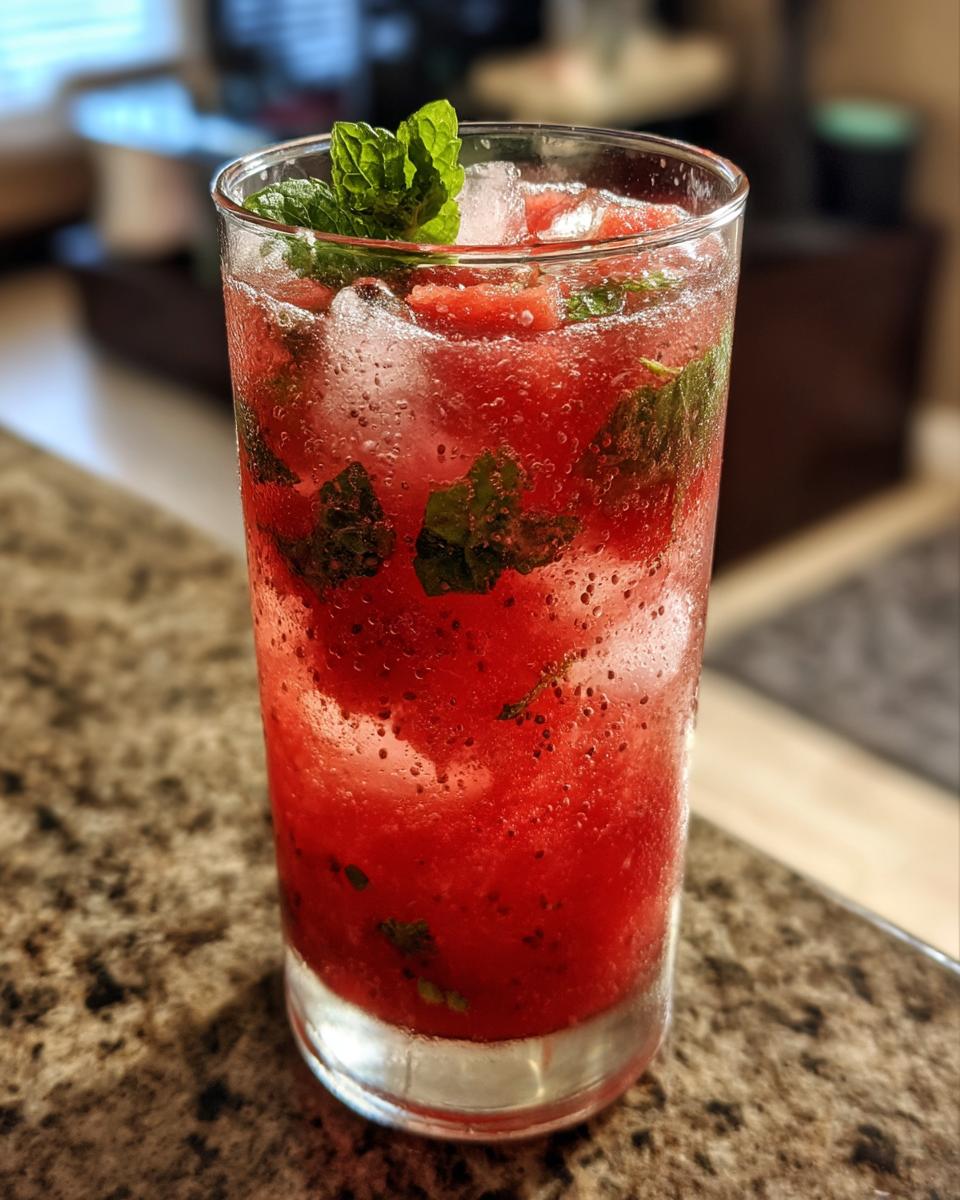 4th of July Watermelon Chia Fresca - detail 3