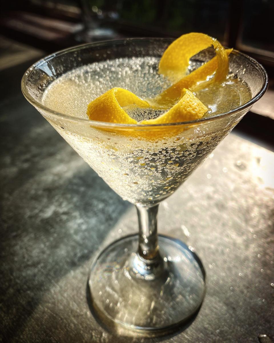 50/50 Freezer Martini - detail 1