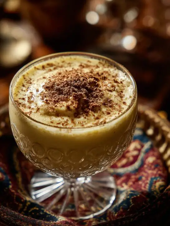 Añejo Eggnog Drink