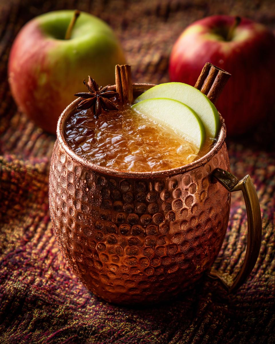 Autumn Orchard Mule Cocktail - detail 2