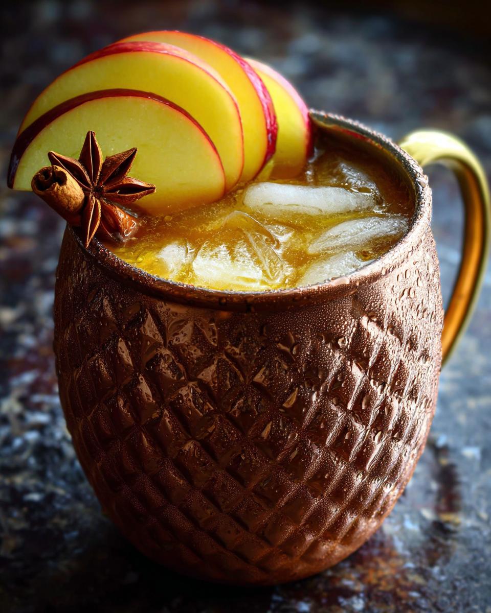 Autumn Orchard Mule Cocktail - detail 3