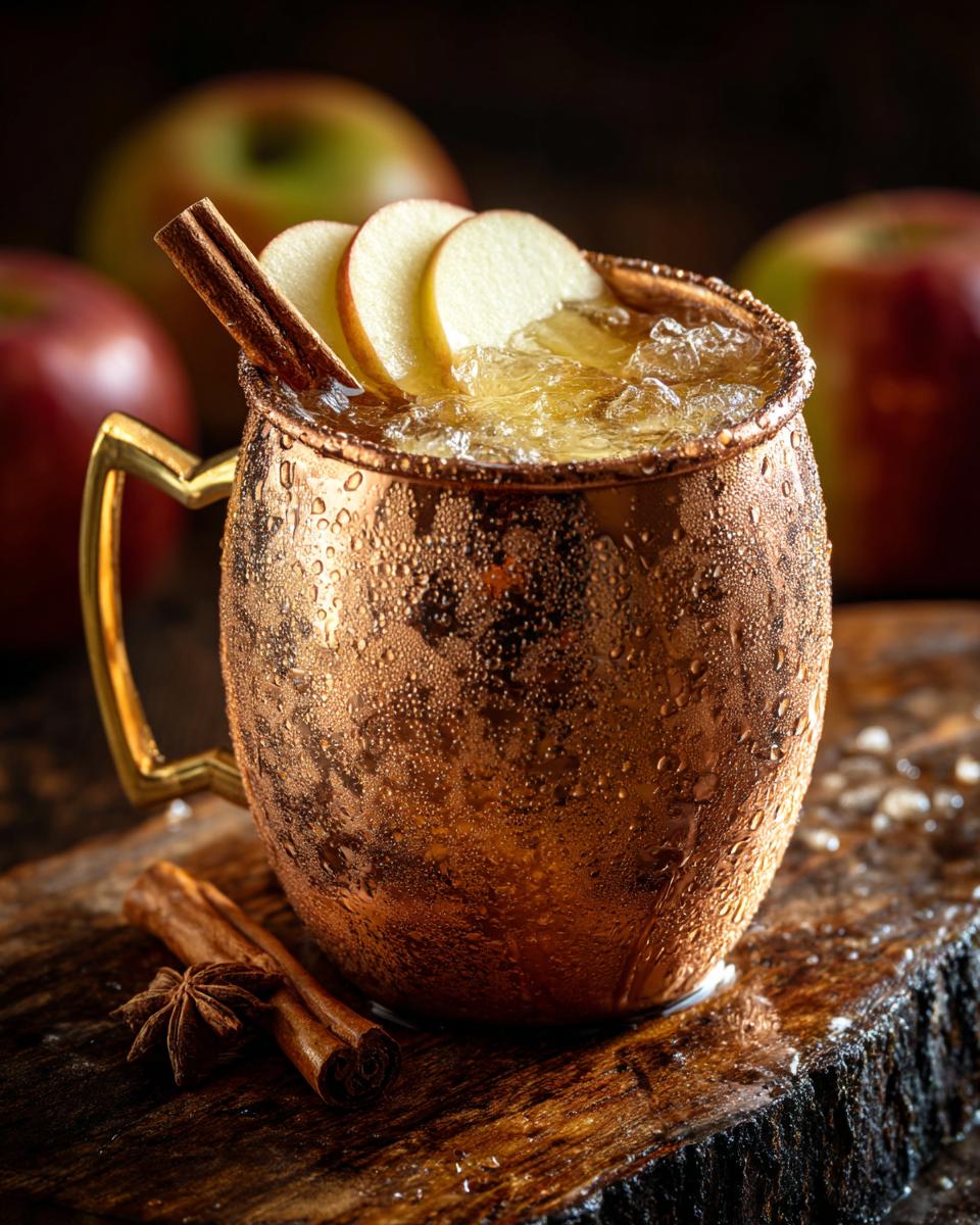 Autumn Orchard Mule Cocktail - detail 4