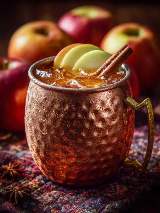 Autumn Orchard Mule Cocktail