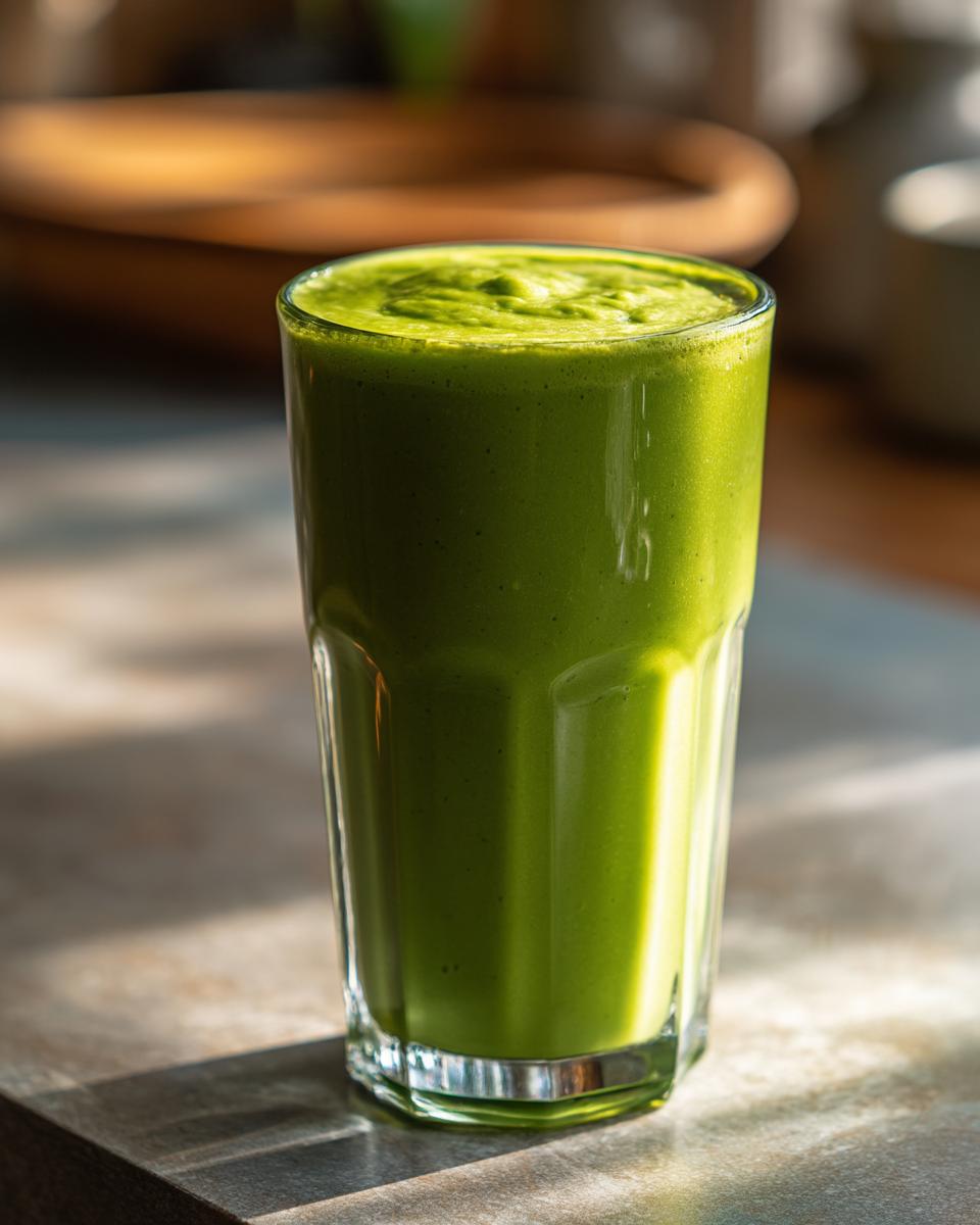 Avocado Pineapple Ginger Smoothie - detail 1