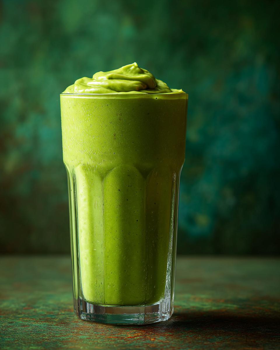 Avocado Pineapple Ginger Smoothie - detail 1