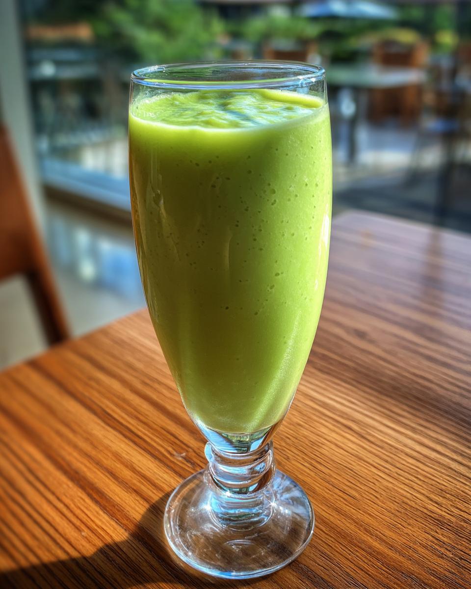 Avocado Pineapple Ginger Smoothie - detail 2