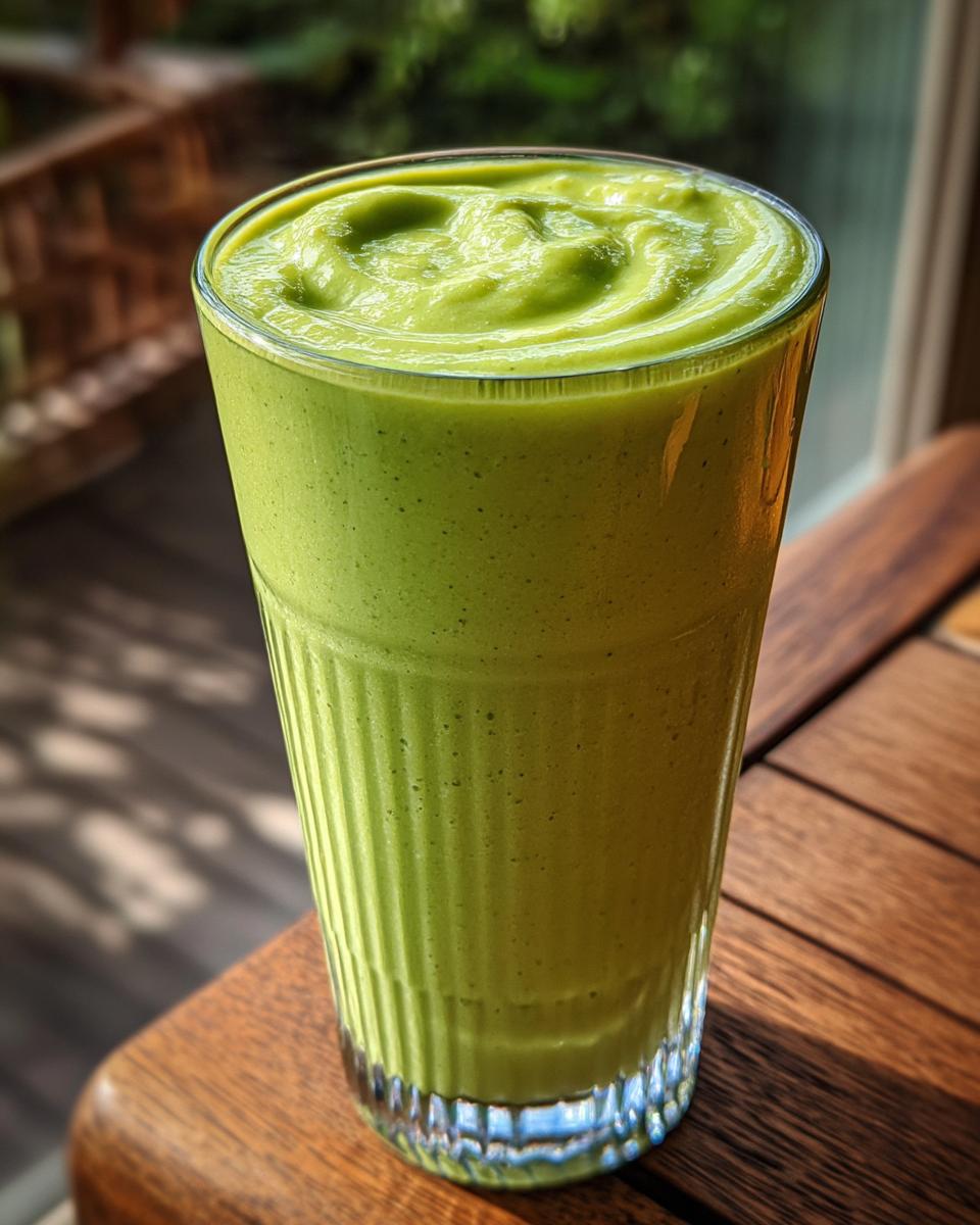 Avocado Pineapple Ginger Smoothie - detail 3