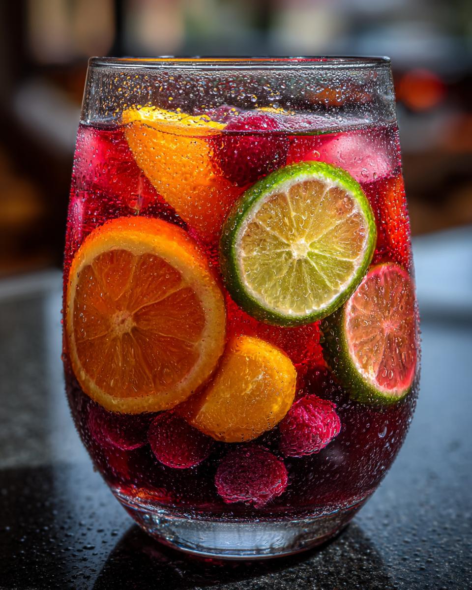 Big Batch Red Sangria with Citrus and Brandy - detail 3
