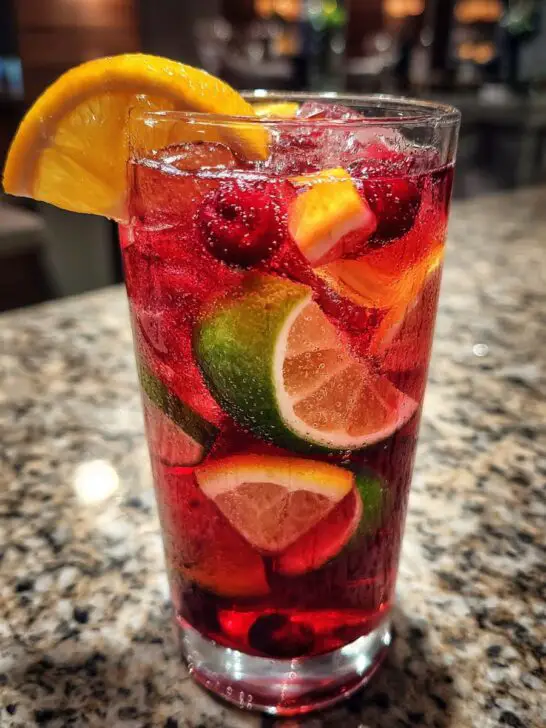 Big Batch Red Sangria with Citrus and Brandy