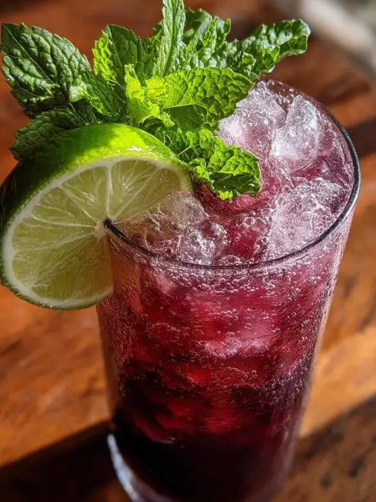 Blackberry Lime Mocktail