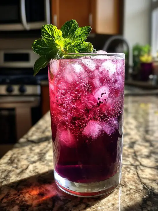 Blueberry Ginger Refresher