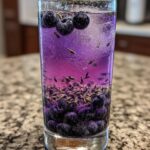 Blueberry Lavender Lemonade Mocktail