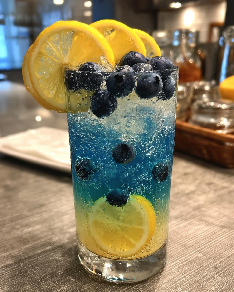 Blueberry Lemon Smash – Flag Day Fizz - detail 4