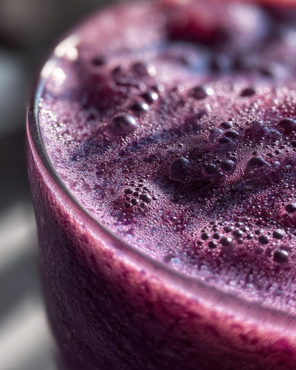 Blueberry Vanilla Smoothie - detail 2