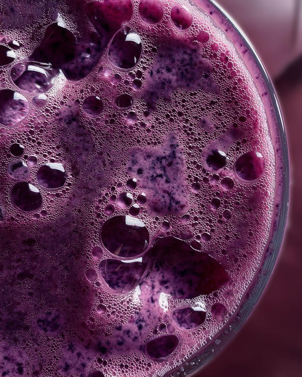 Blueberry Vanilla Smoothie - detail 4