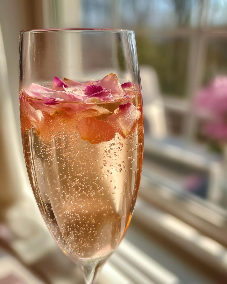 Blushing Rose Champagne Elixir - detail 1