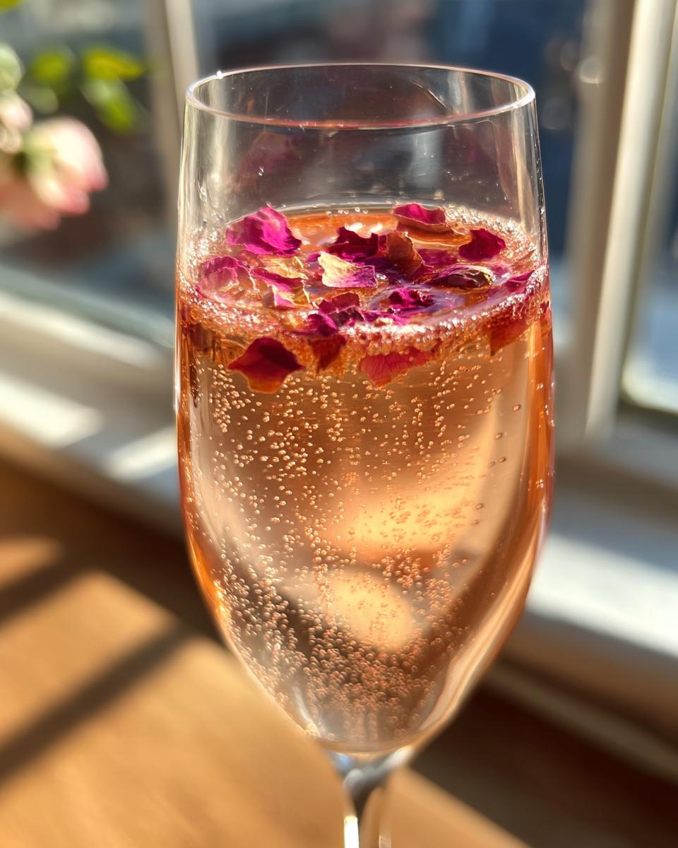 Blushing Rose Champagne Elixir - detail 2