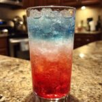 Bomb Pop Red, White & Booze mocktail