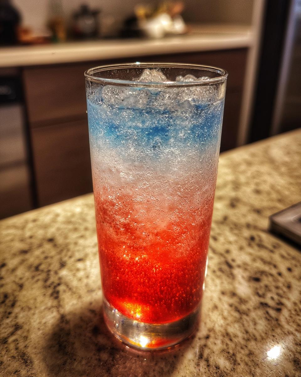 Bomb Pop Red, White & Booze mocktail - detail 3