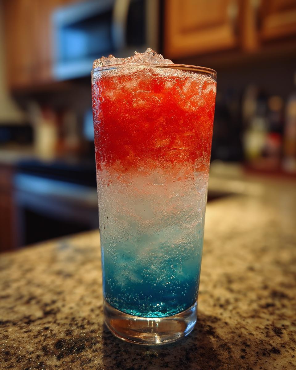 Bomb Pop Red, White & Booze mocktail - detail 6