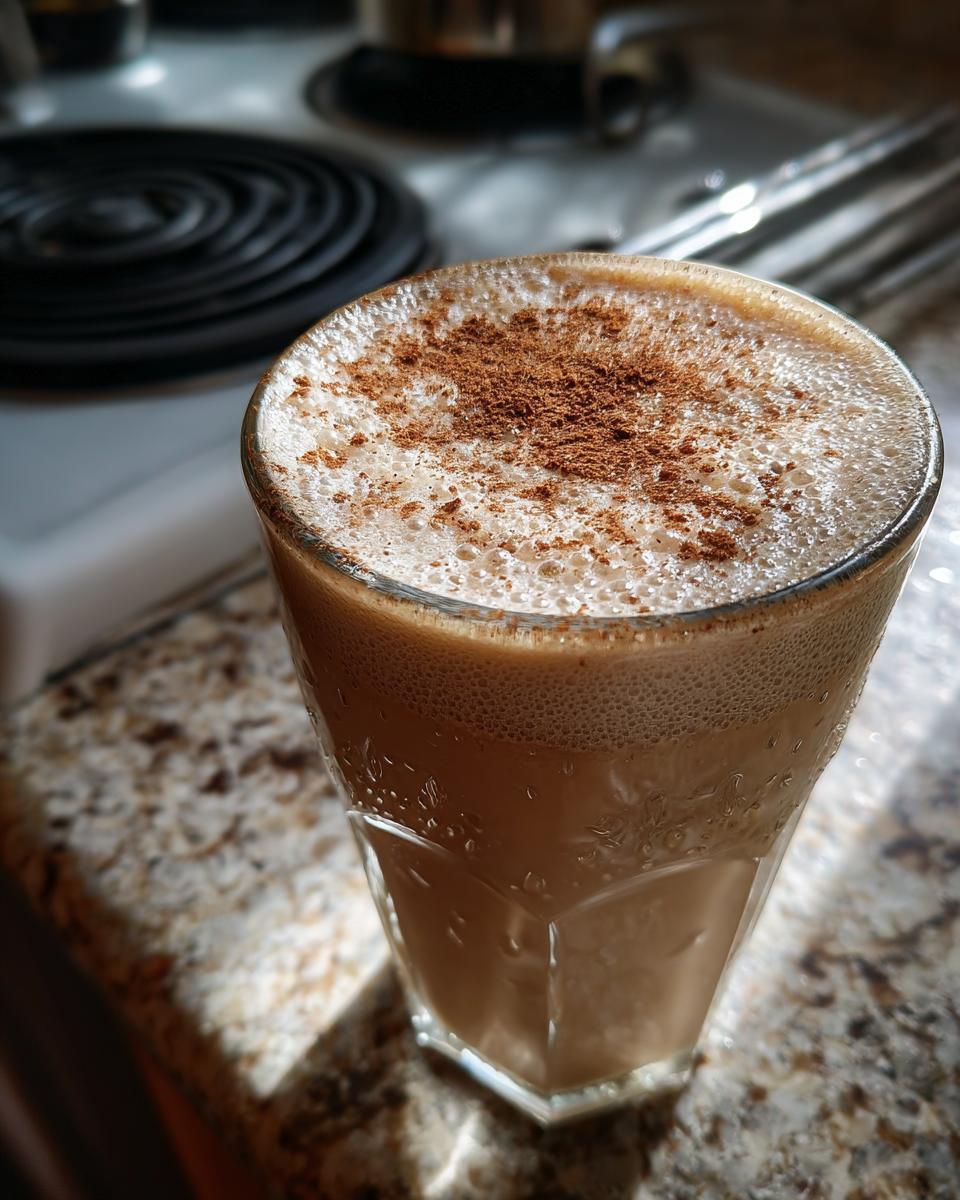 Bourbon Eggnog Drink - detail 1