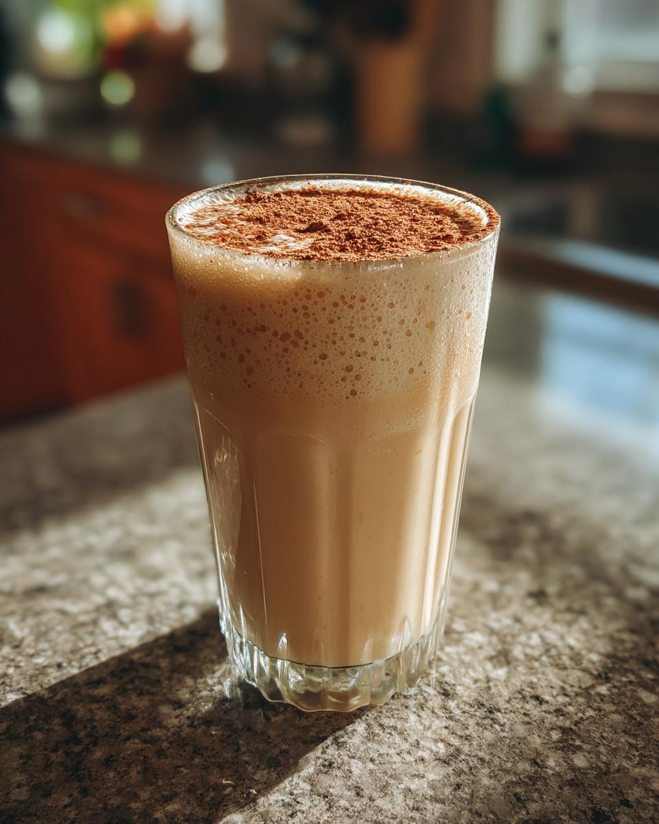 Bourbon Eggnog Drink - detail 2