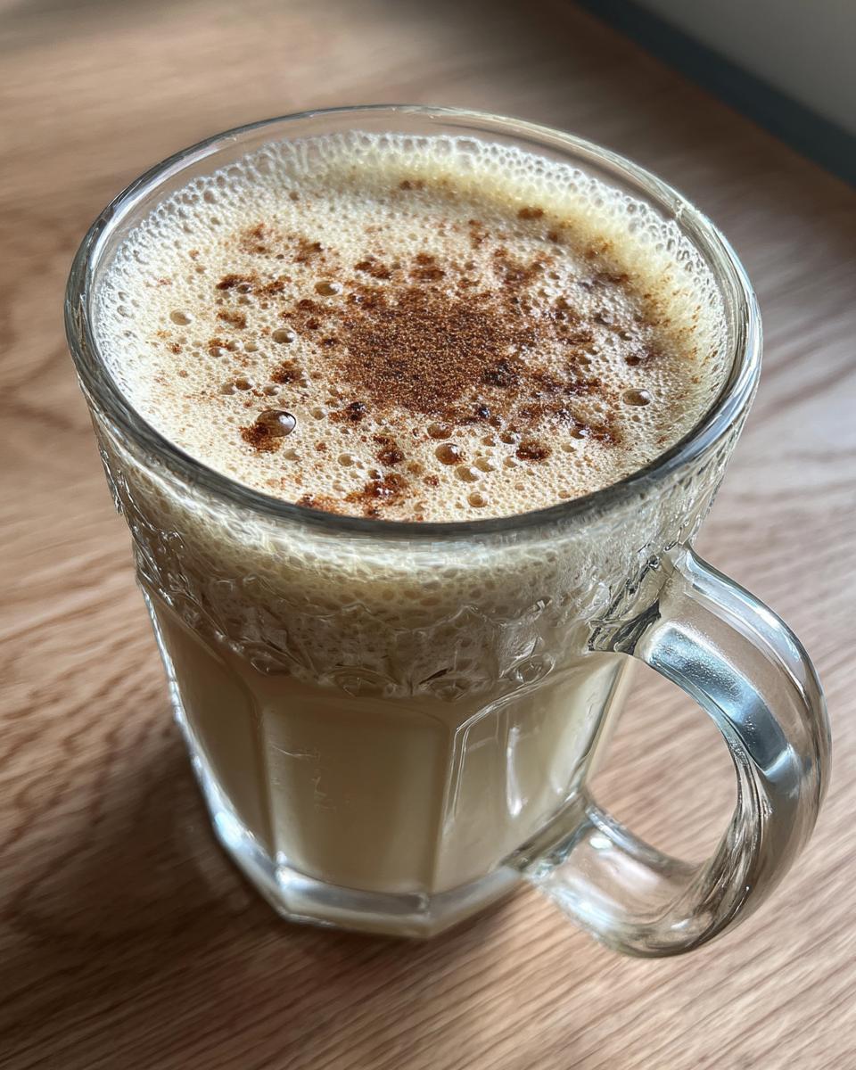 Brandy Eggnog Drink - detail 2