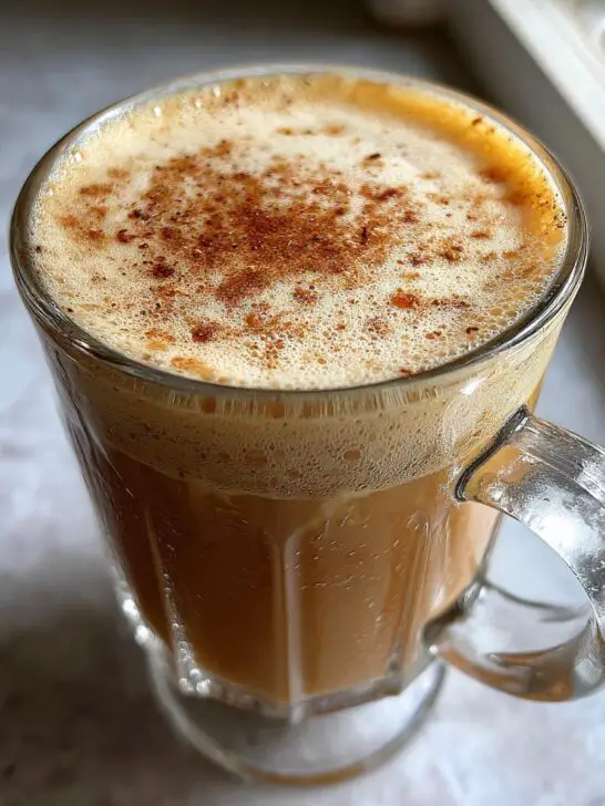 Brandy Eggnog Drink