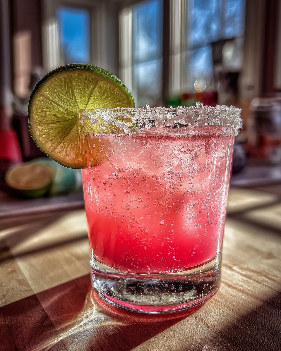 Cactus Pear Lime Margarita - detail 1