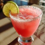 Cactus Pear Lime Margarita