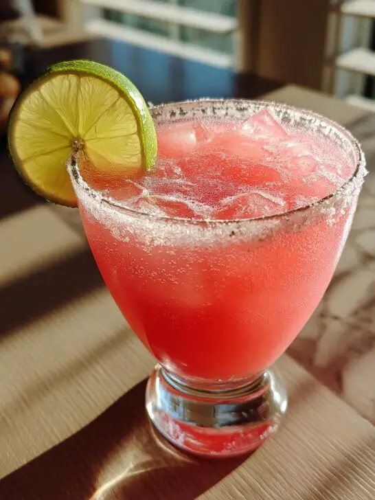 Cactus Pear Lime Margarita