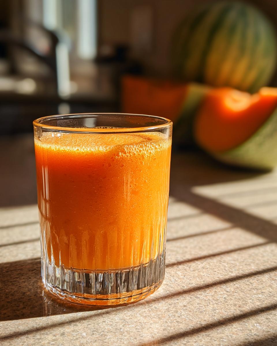 Cantaloupe Lime Smoothie - detail 4